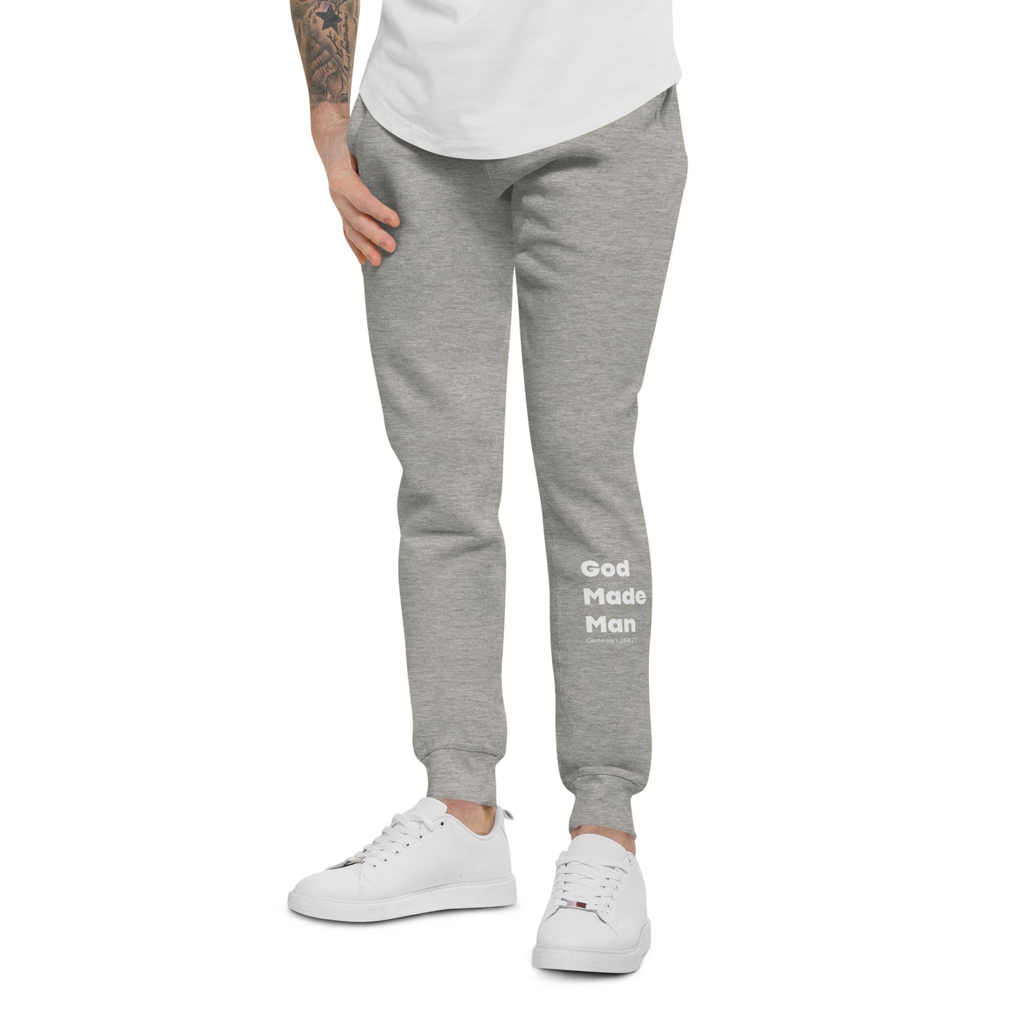God Made Man Fleece Sweatpants