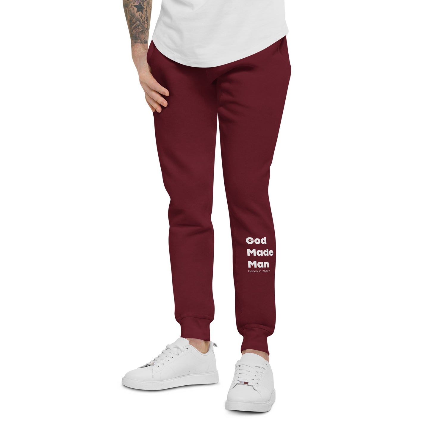 God Made Man Fleece Sweatpants