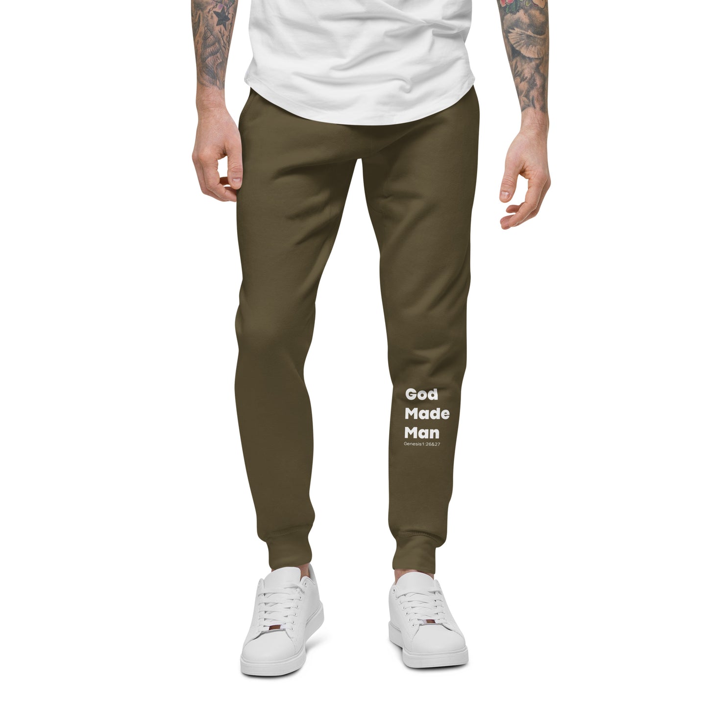 God Made Man Fleece Sweatpants