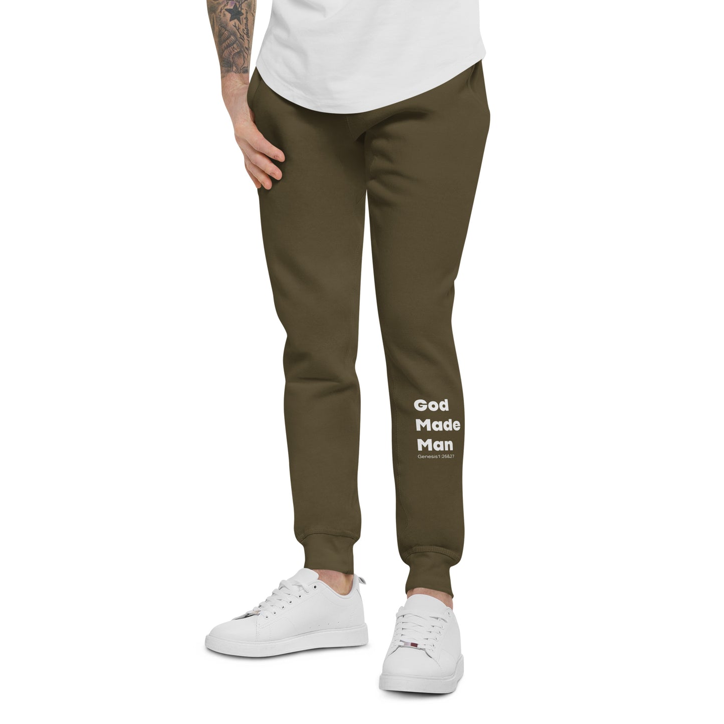 God Made Man Fleece Sweatpants