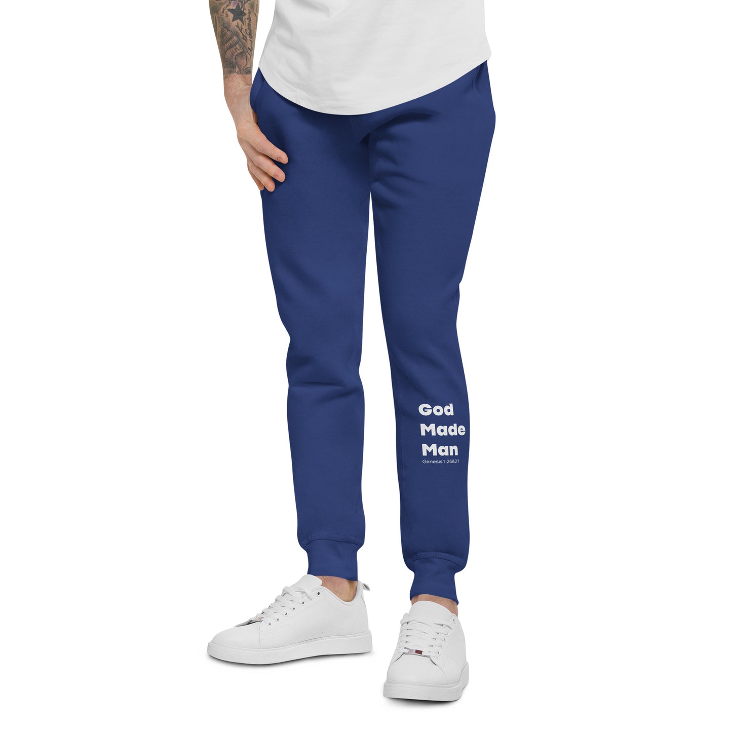 God Made Man Fleece Sweatpants